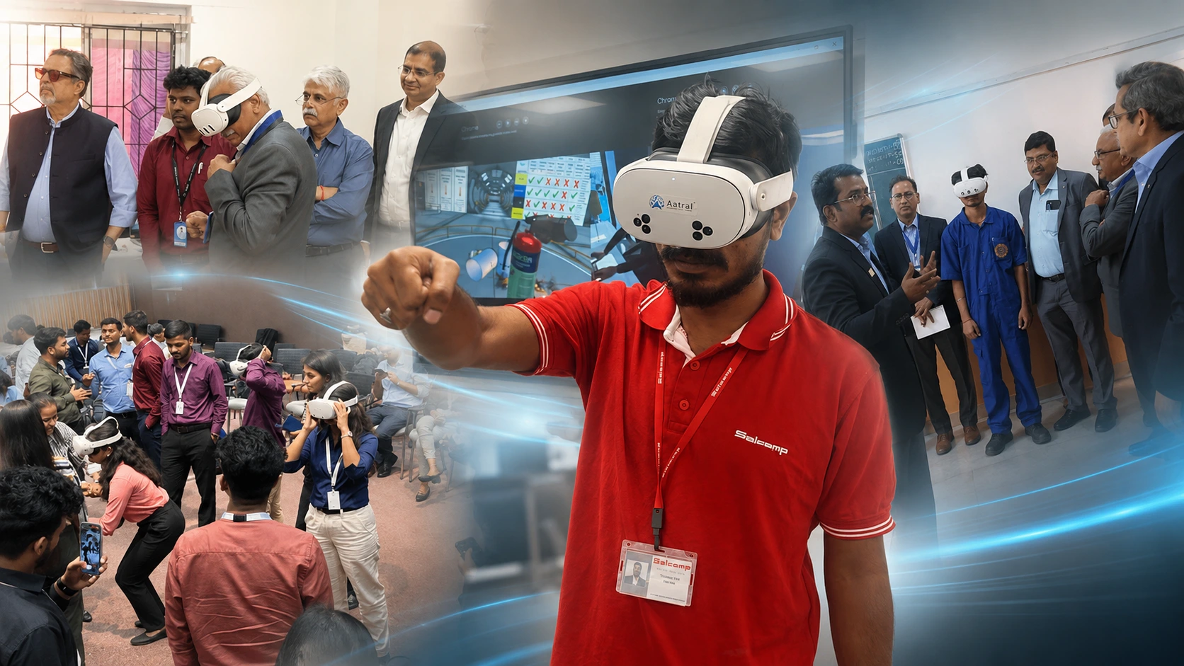 Aatral corporate safety event for enterprise VR safety training and workforce readiness